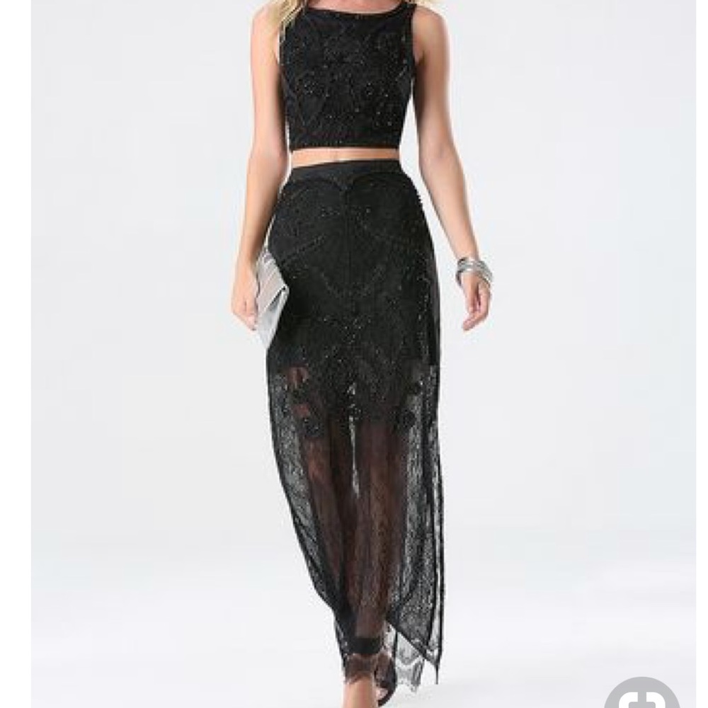Bebe black two pieces💕